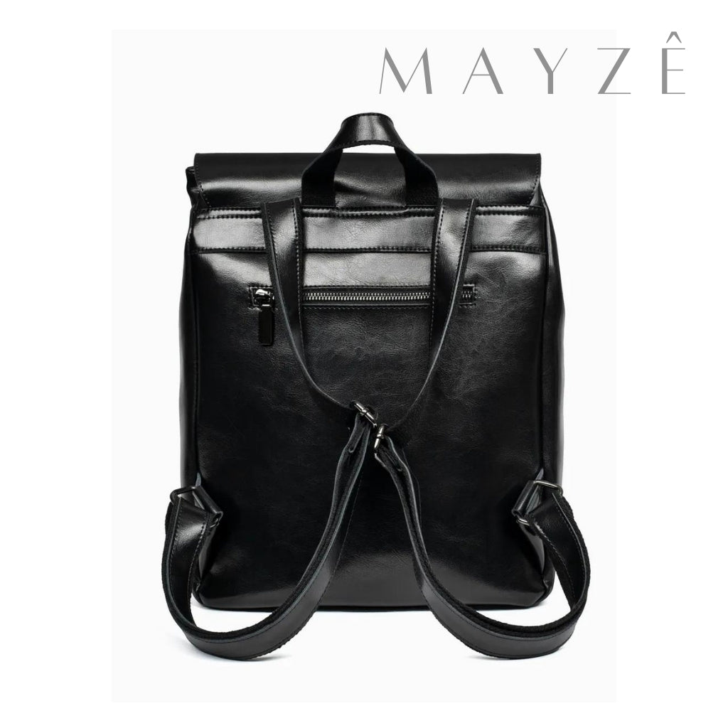 Mochila Couro Legítimo Acadêmica Ayla™ - Averra