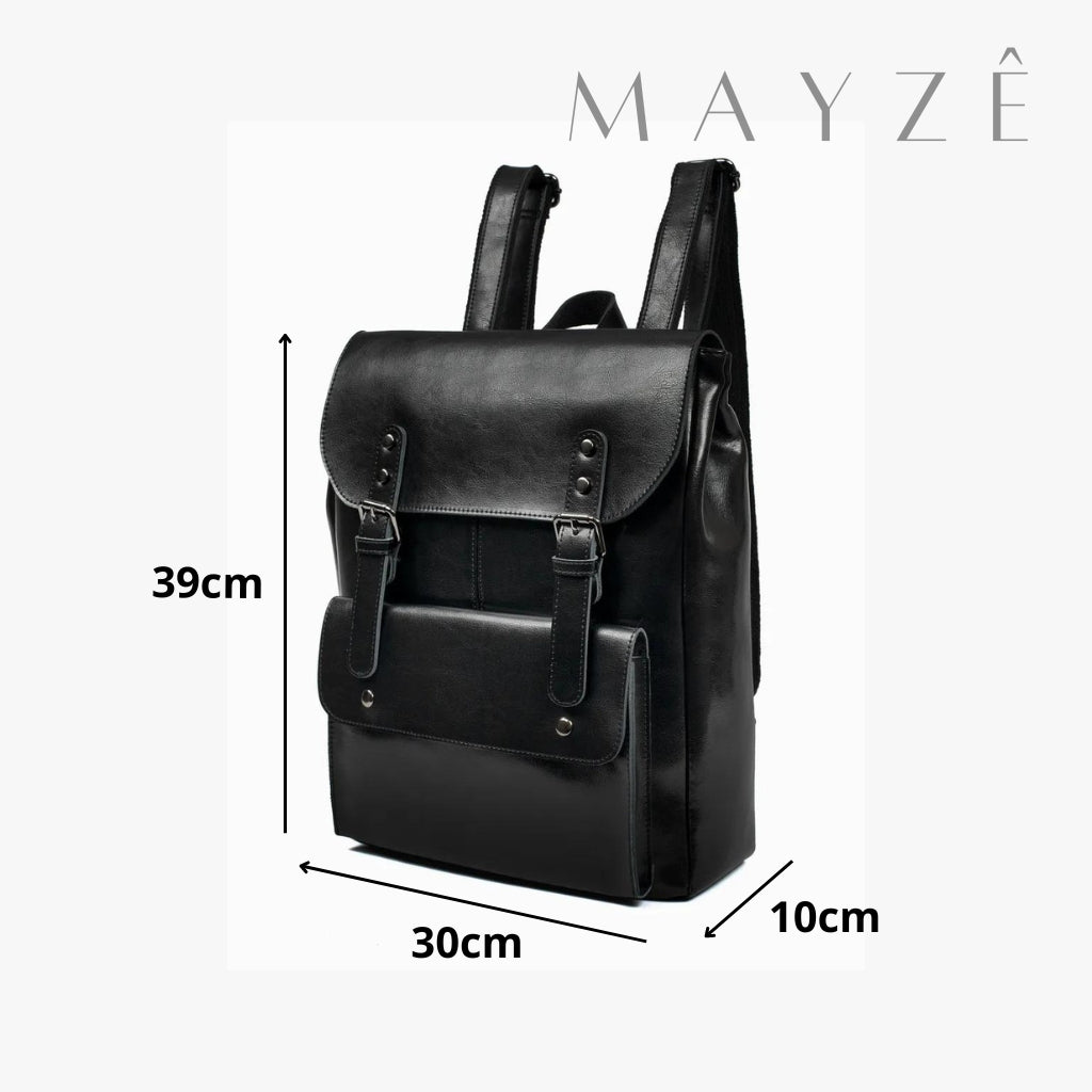 Mochila Couro Legítimo Acadêmica Ayla™ - Averra